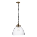 Endon 102926 - Luster na lancu HANSEN 1xE27/10W/230V mesing