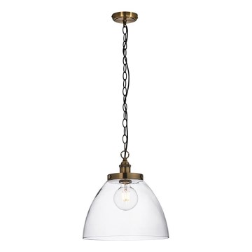 Endon 102926 - Luster na lancu HANSEN 1xE27/10W/230V mesing