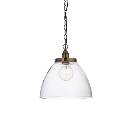 Endon 102926 - Luster na lancu HANSEN 1xE27/10W/230V mesing
