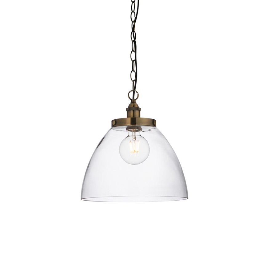 Endon 102926 - Luster na lancu HANSEN 1xE27/10W/230V mesing