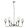 Endon 103315 - Luster na lancu 6xE14/6W/230V sjajni krom