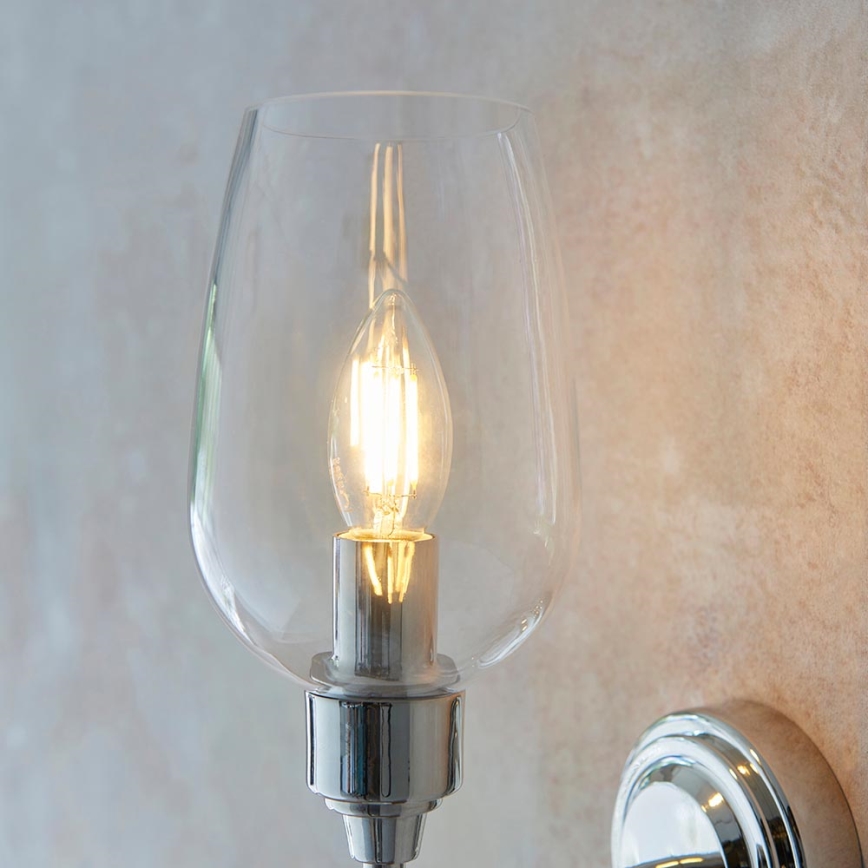Endon 103316 - Zidna svjetiljka STOURTON 1xE14/6W/230V sjajni krom