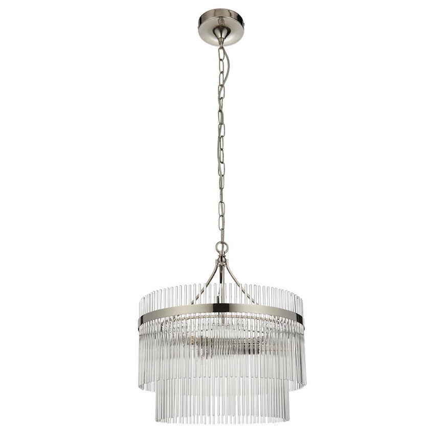 Endon 104113 - Luster na lancu MARIETTA 3xE14/7W/230V sjajni krom