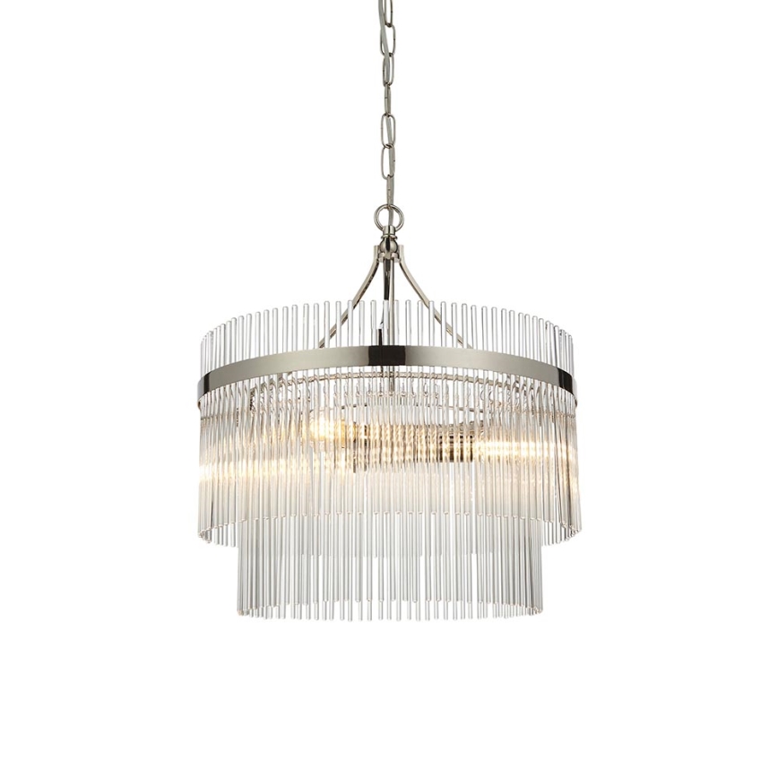 Endon 104113 - Luster na lancu MARIETTA 3xE14/7W/230V sjajni krom