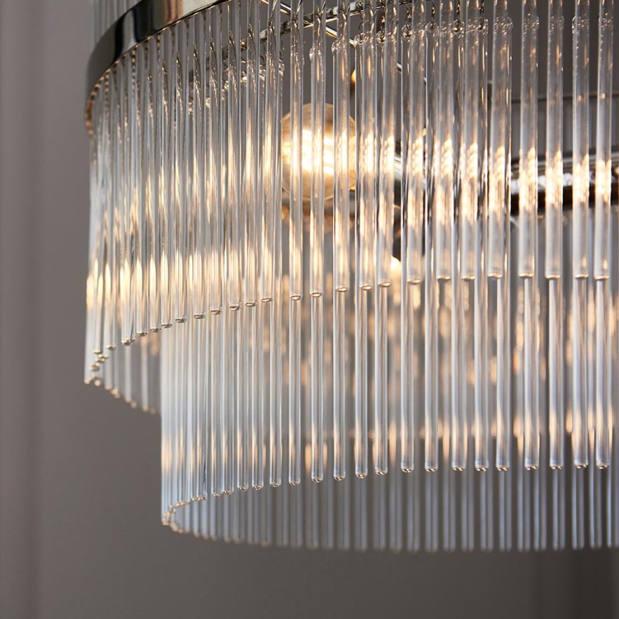 Endon 104113 - Luster na lancu MARIETTA 3xE14/7W/230V sjajni krom