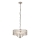 Endon 104466 - Luster na lancu CLIFTON 3xE14/6W/230V sjajni krom/prozirna pr. 38,5 cm