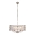 Endon 104467 - Luster na lancu CLIFTON 5xE14/6W/230V sjajni krom/prozirna