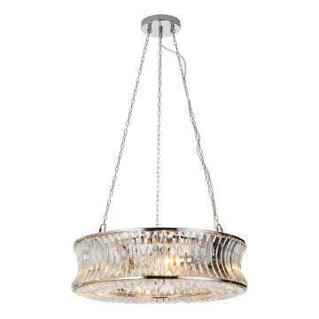 Endon 104528 - Luster na lancu 6xE14/6W/230V sjajni krom