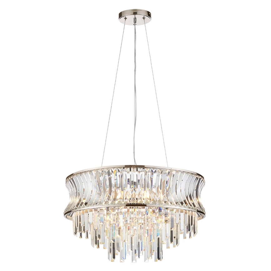 Endon 104530 - Luster na lancu 9xE14/6W/230V sjajni krom