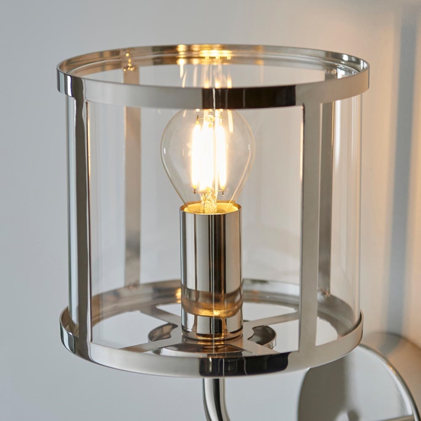 Endon 106003 - Zidna svjetiljka HOPTON 1xE14/7W/230V polirani krom