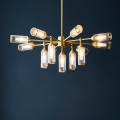 Endon 106256 - Viseći luster TOUR 13xG9/3W/230V mesing