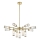 Endon 106256 - Viseći luster TOUR 13xG9/3W/230V mesing