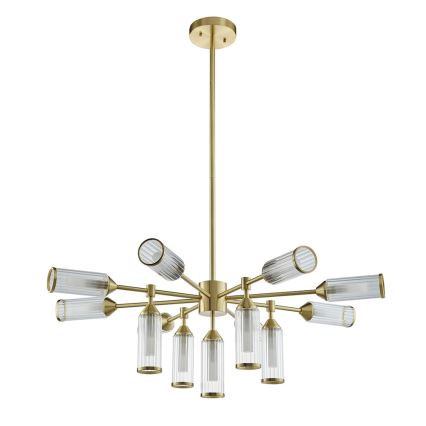 Endon 106256 - Viseći luster TOUR 13xG9/3W/230V mesing