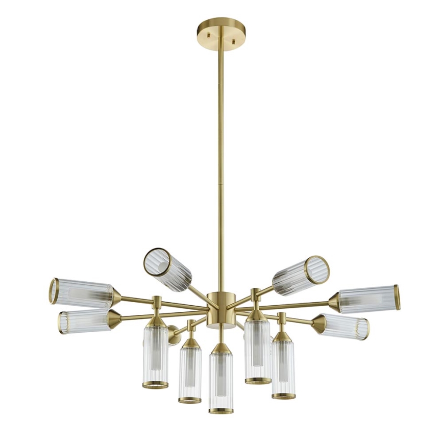 Endon 106256 - Viseći luster TOUR 13xG9/3W/230V mesing