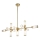 Endon 106259 - Viseći luster TOUR 13xG9/3W/230V mesing