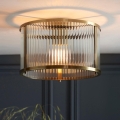 Endon 106265 - Stropna svjetiljka RIDGETON 1xE27/10W/230V mesing