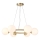Endon 106390 - Luster na sajli OTIS 6xG9/3W/230V zlatna