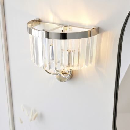 Endon 106448 - Zidna svjetiljka CHESTERFIELD 2xE14/6W/230V sjajni krom