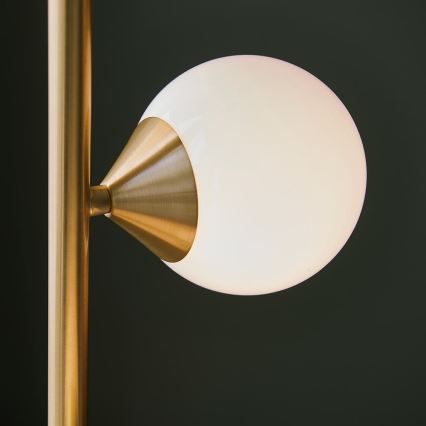 Endon 106756 - Podna lampa OTIS 5xG9/3W/230V zlatna