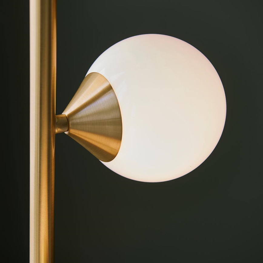 Endon 106756 - Podna lampa OTIS 5xG9/3W/230V zlatna