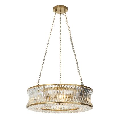 Endon 106811 - Luster na lancu 6xE14/6W/230V zlatni