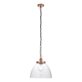 Endon 106895 - Bakreni luster na lancu HANSEN 1xE27/10W/230V