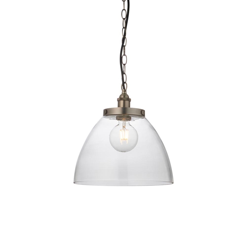 Endon 106896 - Luster na lancu HANSEN 1xE27/10W/230V matni krom