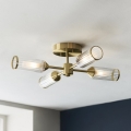 Endon 106946 - Nadgradni luster TOUR 4xG9/3W/230V mesing