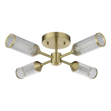 Endon 106946 - Nadgradni luster TOUR 4xG9/3W/230V mesing