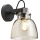 Endon 107011 - Zidno usmjereno svjetlo URBAN 1xE27/10W/230V crna/dimljeno staklo