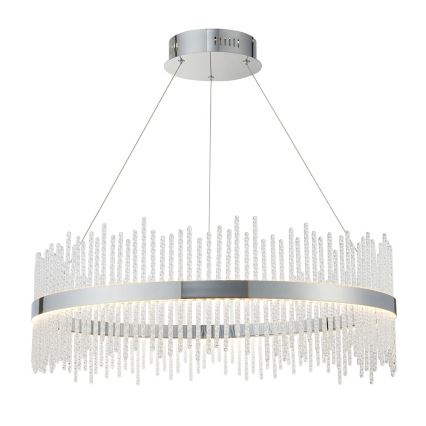 Endon 107108 - LED luster na sajli LED/56W/230V 3000K sjajni krom