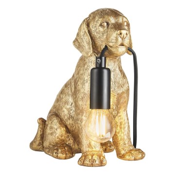 Endon 107364 - Stolna lampa PUPPY 1xE14/7W/230V zlatna