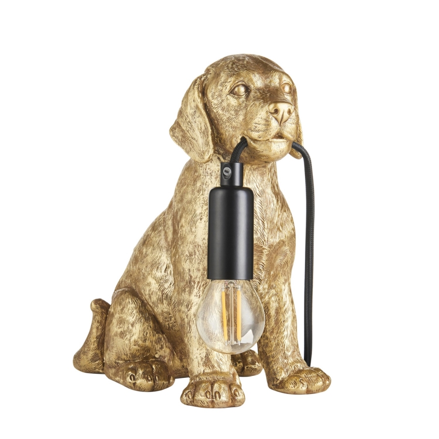 Endon 107364 - Stolna lampa PUPPY 1xE14/7W/230V zlatna