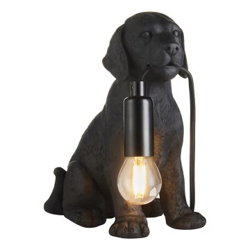 Endon 107365 - Stolna lampa PUPPY 1xE14/7W/230V crna
