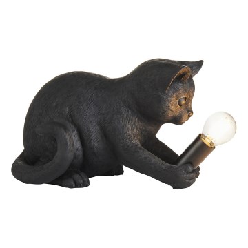 Endon 107390 - Stolna lampa KITTEN 1xE14/7W/230V crna