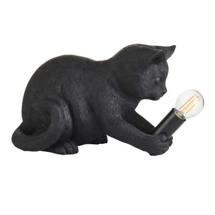 Endon 107390 - Stolna lampa KITTEN 1xE14/7W/230V crna