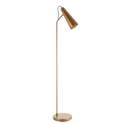 Endon 107528 - Podna lampa KARNA 1xE27/10W/230V mesing