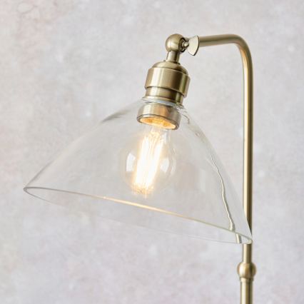 Endon 107609 - Stojeća lampa 1xE27/10W/230V mesing