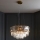 Endon 107785 - Luster na sajli 9xE14/6W/230V mesing