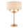Endon 110721 - Stolna lampa HIGHCLERE 3xE14/18W/230V bež/mesing
