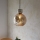 Endon 111336 - Luster na sajli 1xE27/10W/230V zlatna/dimno-crna
