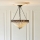Endon 111871 - Luster na lancu Tiffany FARGO 3xE27/10W/230V Ø 50 cm
