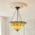 Endon 111881 - Luster na lancu Tiffany JAMELIA 3xE27/10W/230V promjer 50 cm