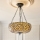 Endon 111882 - Luster na lancu Tiffany MILLE FEUX 3xE27/10W/230V, promjer 45 cm