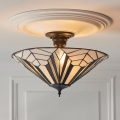 Endon 111895 - Plafonski luster Tiffany ASTORIA 3xE27/10W/230V Ø 48 cm
