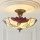 Endon 111896 - Stropni luster Tiffany BOTANICA 3xE27/10W/230V, promjer 45 cm