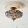 Endon 111915 - Prislonjeni stropni luster Tiffany SULLIVAN 3xE27/10W/230V, promjer 40 cm