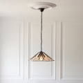 Endon 111922 - Luster na lancu Tiffany ASTORIA 3xE27/10W/230V Ø 48 cm