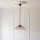 Endon 111922 - Luster na lancu Tiffany ASTORIA 3xE27/10W/230V Ø 48 cm