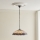 Endon 111985 - Luster na lancu Tiffany HUTCHINSON 3xE27/10W/230V Ø 50 cm
